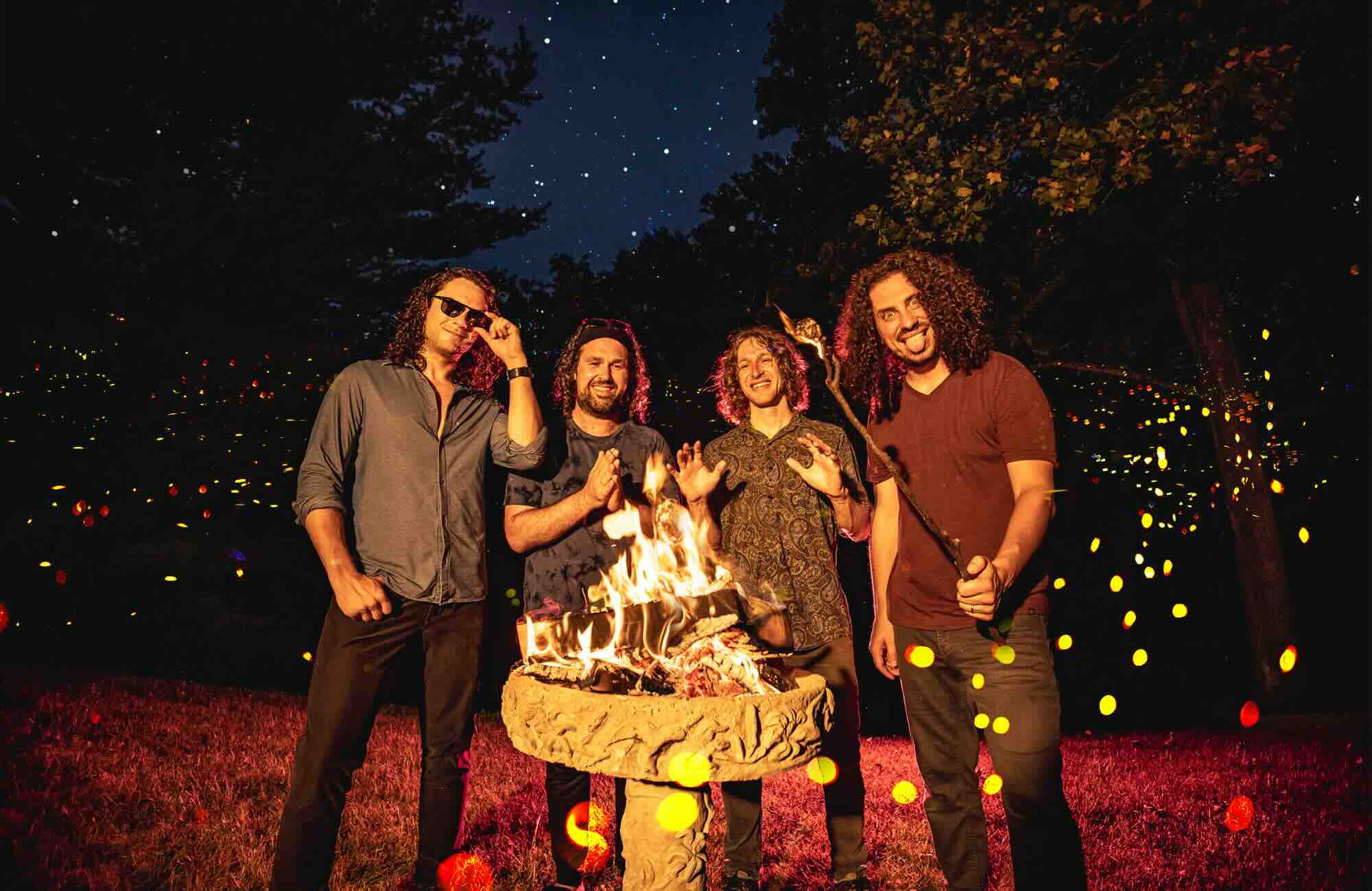 galactic band press photo