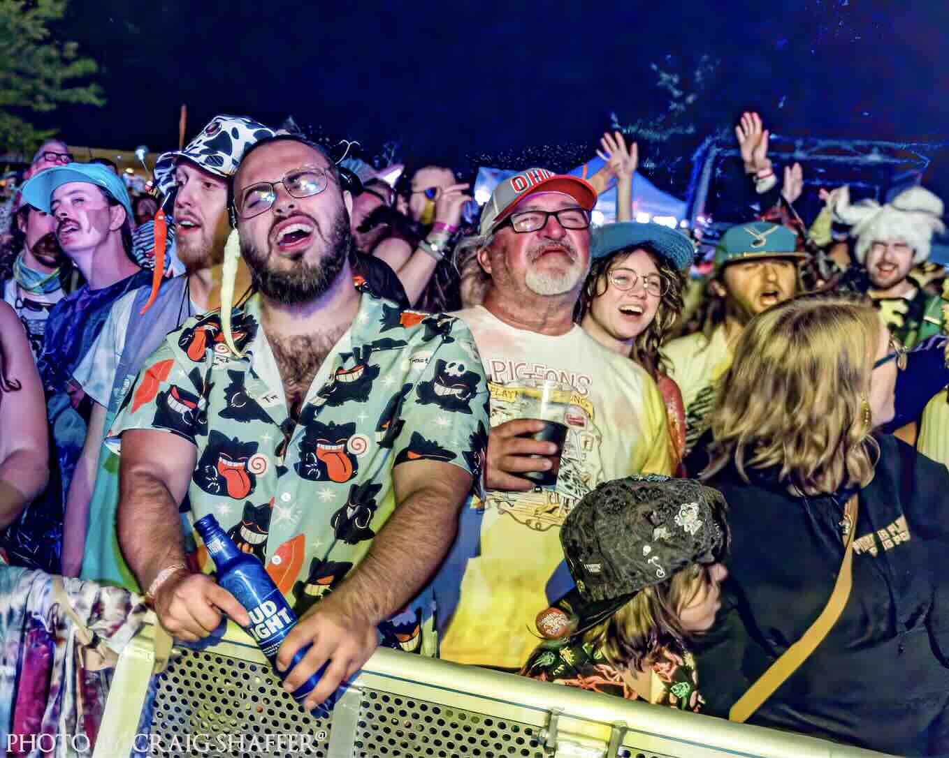 fans at domefest 2025 at ace adventure resort in the new river gorge