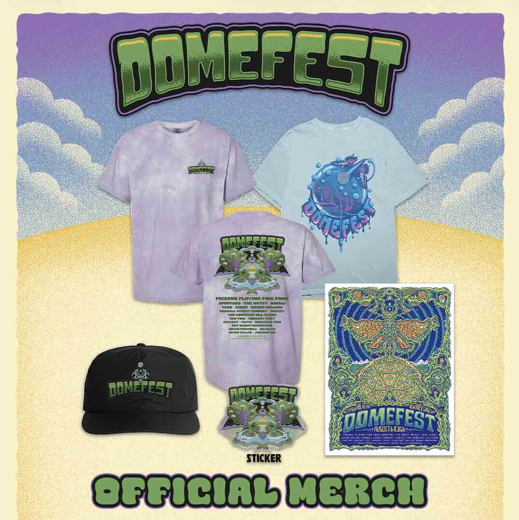 domefest official merchandise options
